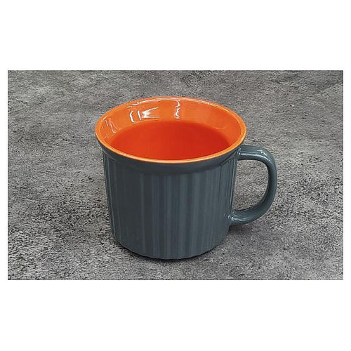 0801-5 - TAZA DE CERÁMICA BICOLOR (48/1)