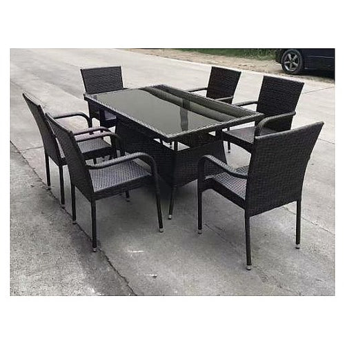 CQ-OF27 - JUEGO DE COMEDOR EXTERIOR PARA 6 PERSONAS (1/1)