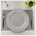 H-HBP17 - PLATO BASE TEXTURIZADO GRIS (50/1)