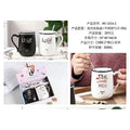 C-CUP12 - TAZAS DE CERÁMICA CON TAPA Y CUCHARA (30/1)