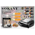 SK-B907 - SANDWICHERA MULTIFUNCIÓN 7 EN 1 (4/1)