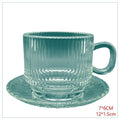 HG-KRG202 - TAZA DE VIDRIO CON PLATO (12/1)