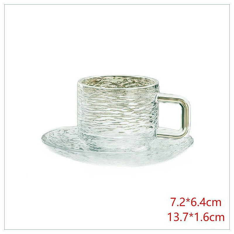 HG-KRG205 - TAZA Y PLATO DE VIDRIO (10/1)