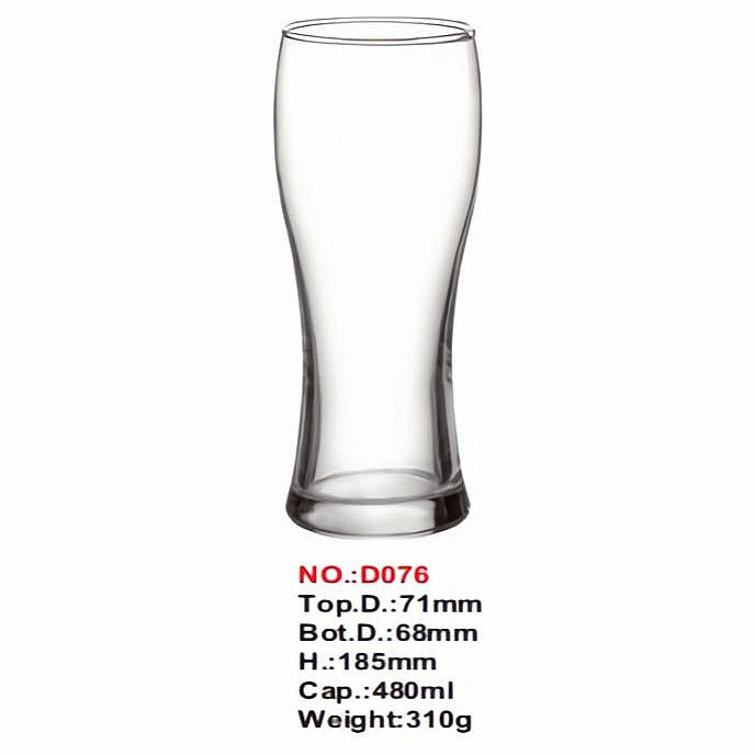 HG-KRG142 - VASO DE CRISTAL 480 ML (8/1)