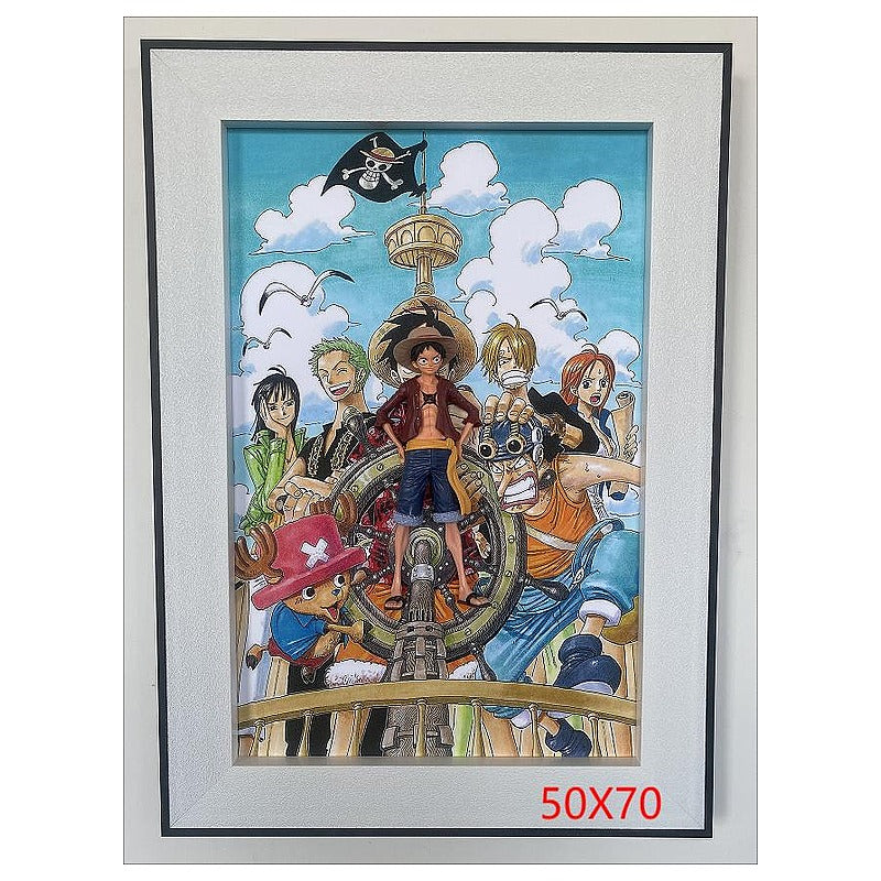 HP-XSD05 - CUADRO DECORATIVO PERSONAJES ANIMADOS 50X70 (6/1)