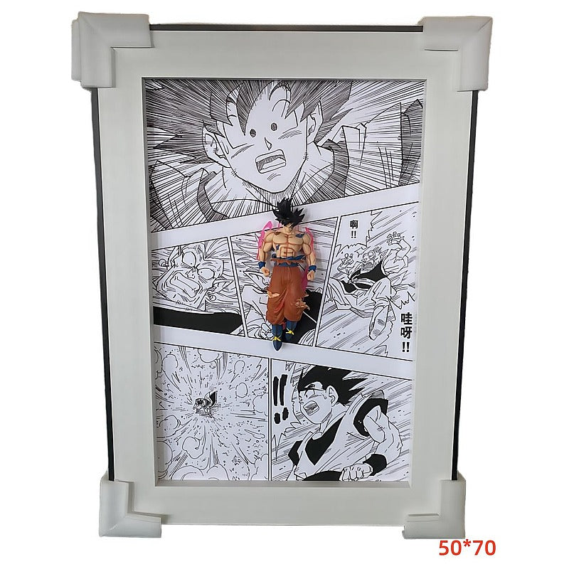 HP-XSD21 - CUADRO CON FIGURA DE PERSONAJE ANIME 50*70 (6/1)