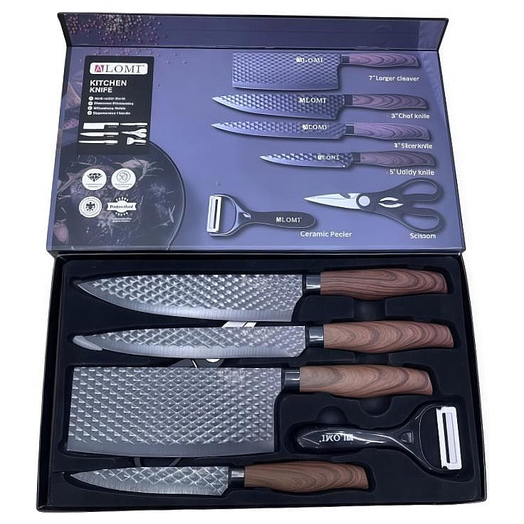 ALM-FZ11 - SET DE CUCHILLOS Y ACCESORIOS DE COCINA (20/1)