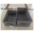 H-JY008 - CAJAS ORGANIZADORAS PLEGABLES GRIS (50/1)