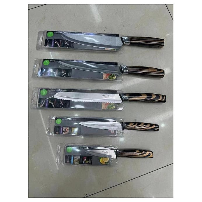 A-K47 - SET DE CUCHILLOS DE COCINA 5 PIEZAS (288/1)