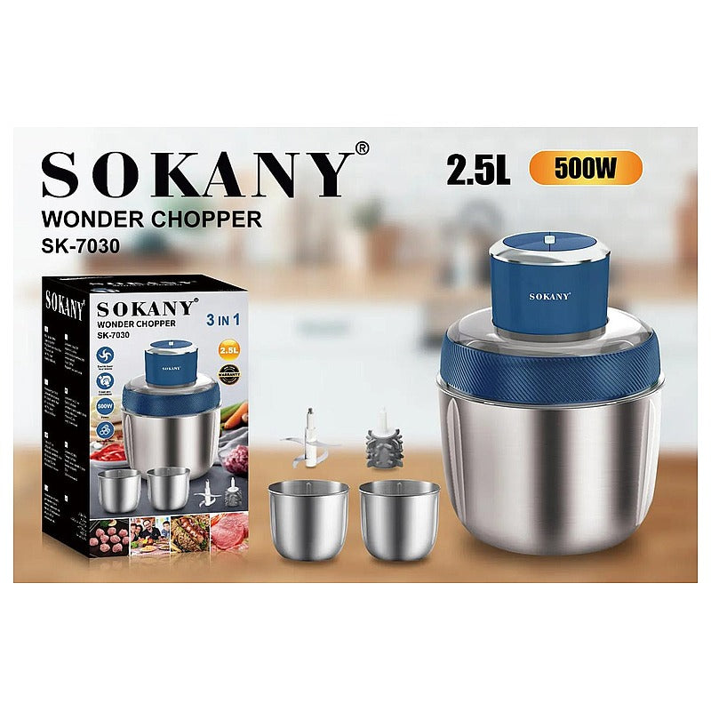 SK-7030 - PICADORA ELÉCTRICA 2.5L 500W (12/1)
