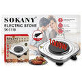 SK-5118 - HORNILLA ELÉCTRICA PORTÁTIL 1000W 110V (10/1)