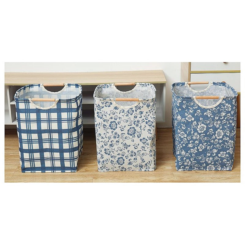 H-GZMZ29 - CESTA DE ROPA ESTAMPADA (100/1)