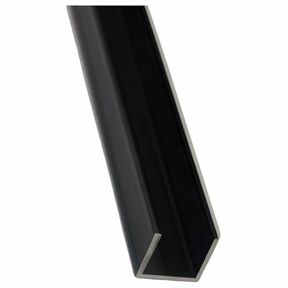 HS-JAS8 - PERFIL EN L DE ALUMINIO NEGRO (200/1)