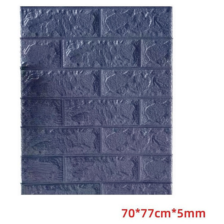 BM-AM2 - PANEL 3D ADHESIVO LADRILLO AZUL (120/1)
