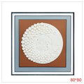 H-HGP12 - CUADRO DECORATIVO ABSTRACTO 80*80 (5/1)