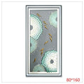 H-HGP21 - CUADRO DECORATIVO ABSTRACTO 80*160 (3/1)