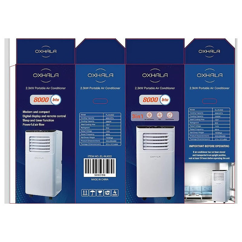 EL-WJ022 - AIRE ACONDICIONADO PORTÁTIL 8000 BTU (1/1)