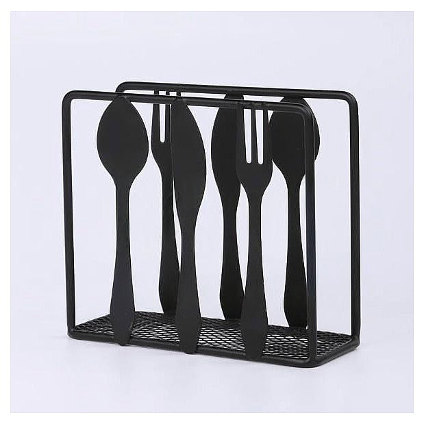 HG- XDN12 - PORTA SERVILLETAS DE METAL NEGRO (192/1)
