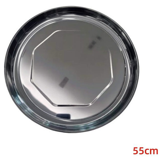 KT-SK181 - CHAROLA REDONDA DE ACERO 55 CM (50/1)