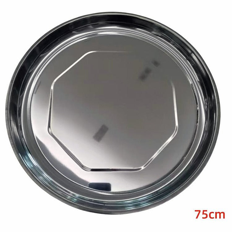 KT-SK187 - BANDEJA CIRCULAR DE ACERO INOXIDABLE 75 CM (24/1)