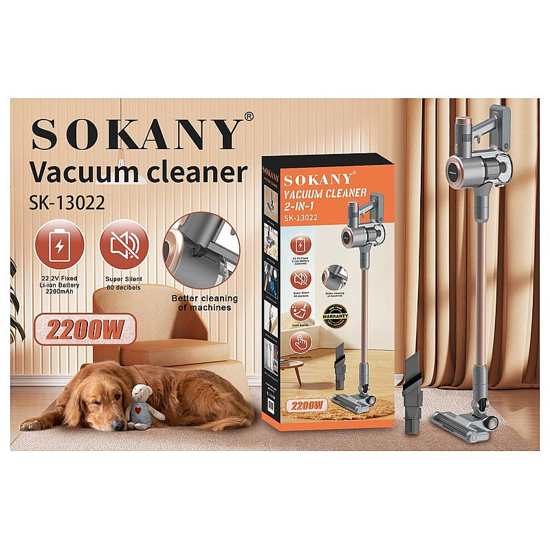 SK-13022 - ASPIRADORA VERTICAL 2 EN 1 2200W (4/1)