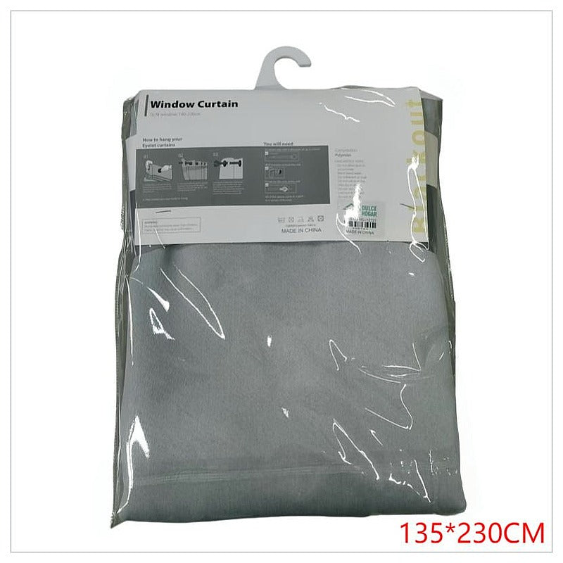 HG-YZT27 - CORTINA GRIS 135X230 CM (24/1)