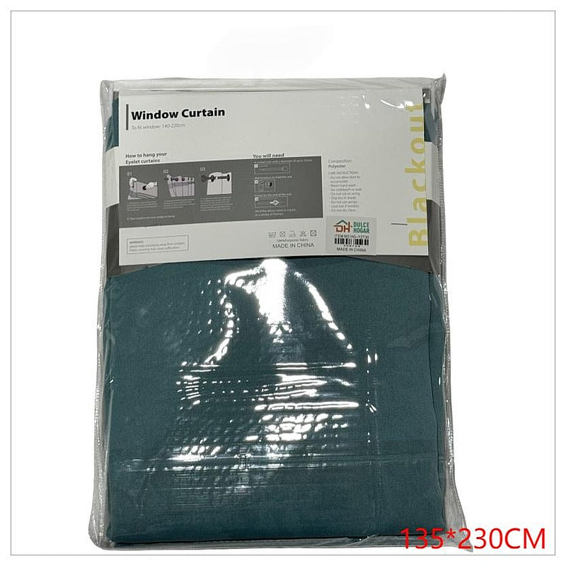 HG-YZT30 - CORTINA BLACKOUT AZUL 135X230 CM (24/1)