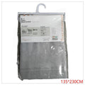 HG-YZT44 - CORTINA GRIS CON OJALES 135X230 CM (36/1)