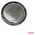 KT-SK177 - CHAROLA REDONDA DE ACERO INOXIDABLE 36 CM (96/1)