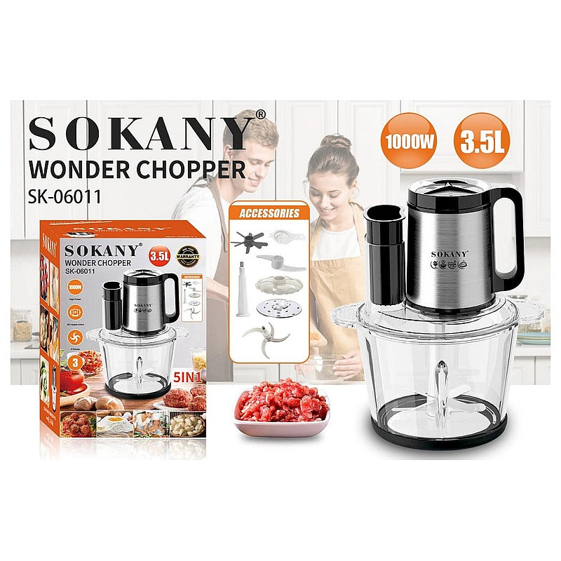 SK-06011 - PROCESADOR DE ALIMENTOS 3.5L 1000W (8/1)