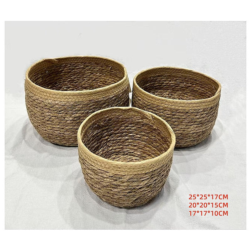 TC-GW030 - CONJUNTO DE CESTAS DE FIBRA NATURAL (16/1)
