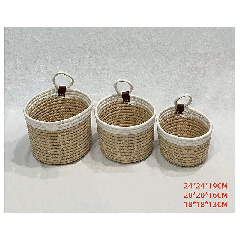 TC- GWB30 - CESTOS DE CUERDA (3 PIEZAS) (24/1)