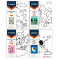 VS195092 - SET DE LIENZOS PARA COLOREAR 20*25CM (100/1)