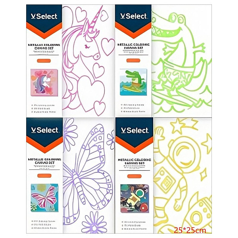 VS195094 - PLANTILLAS PARA COLOREAR 25X25 CM (80/1)
