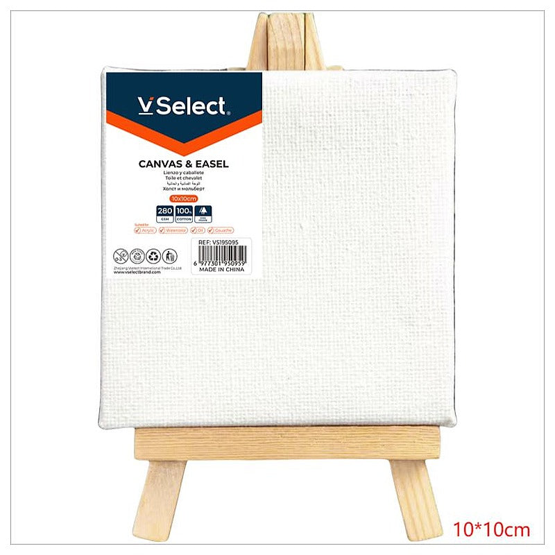 VS195095 - LIENZO CON CABALLETE 10X10 CM (72/1)