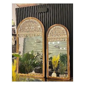 TC-GW004 - ESPEJOS DECORATIVOS CON MARCO DE MADERA (2/1)
