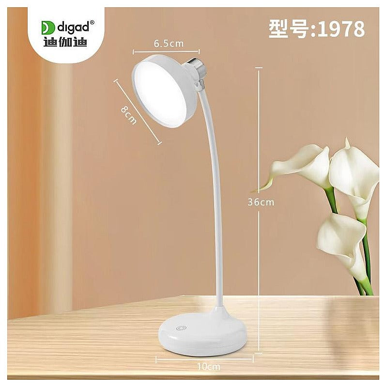 D-QS003 - LÁMPARA DE ESCRITORIO LED BLANCA (80/1)