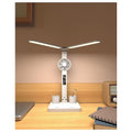 D-QS010 - LÁMPARA DE ESCRITORIO LED CON VENTILADOR (30/1)