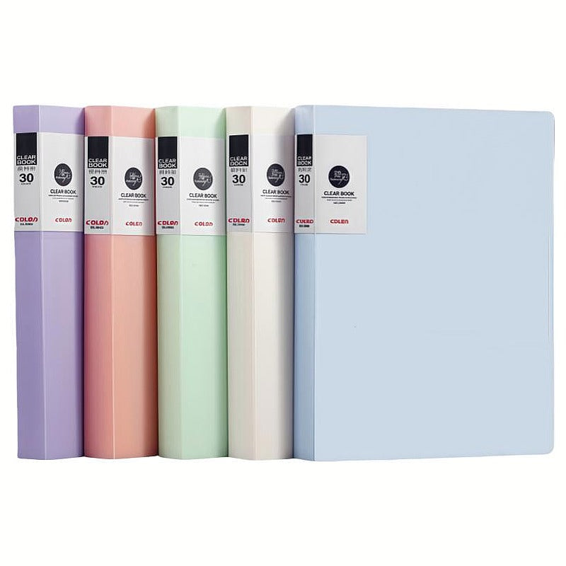 DLS-022 - CARPETA PORTAFOLIOS CON 30 FUNDAS (144/1)
