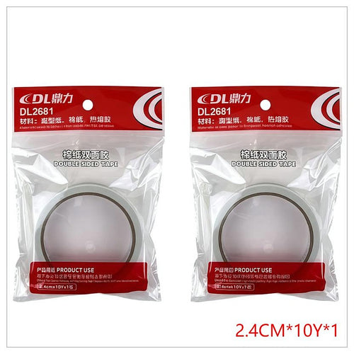 DLS-028 - CINTA ADHESIVA DOBLE CARA 2.4CM*10Y (384/1)