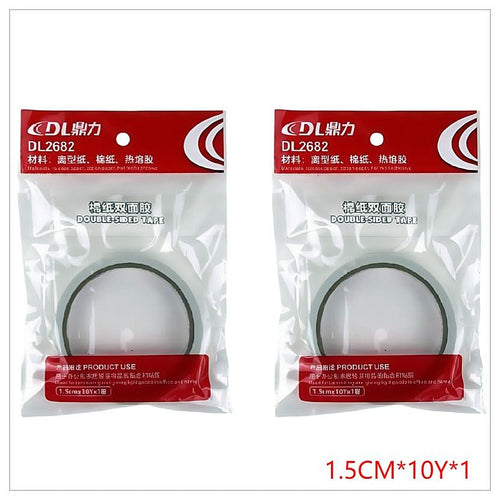 DLS-029 - CINTA ADHESIVA DOBLE CARA 1.5CM (576/1)