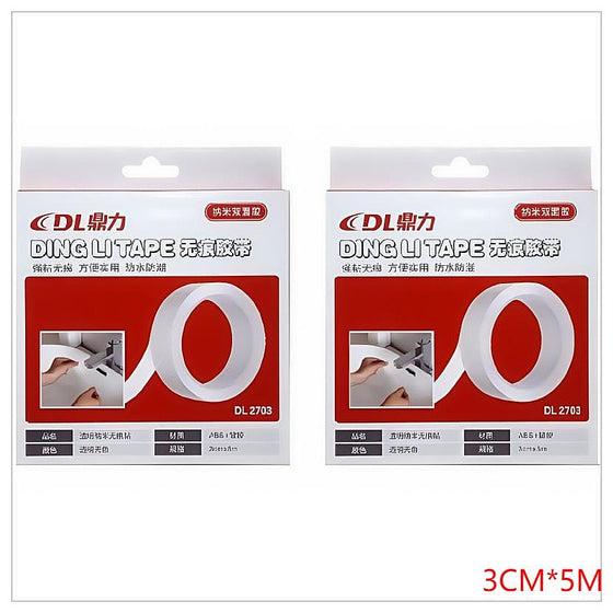 DLS-033 - CINTA ADHESIVA DOBLE CARA 3CM X 5M (90/1)