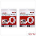 DLS-033 - CINTA ADHESIVA DOBLE CARA 3CM X 5M (90/1)