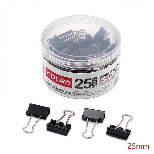 DLS-051 - CLIPS TIPO BINDER 25 MM (48/1)