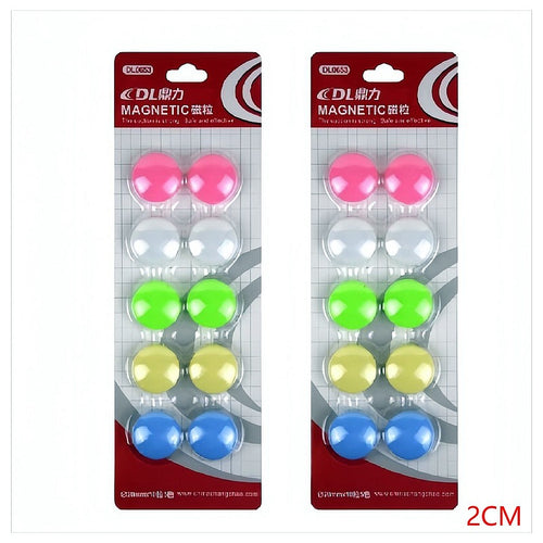 DLS-038 - IMANES DE COLORES 2CM (480/1)
