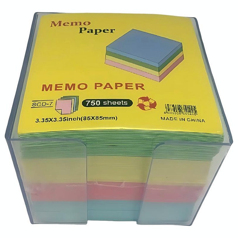 DLS-086 - BLOCK DE NOTAS ADHESIVAS 85X85MM (48/1)