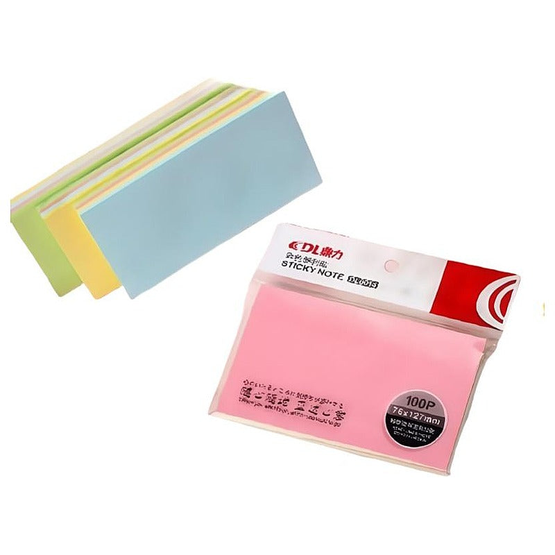 DLS-126 - BLOC DE NOTAS ADHESIVAS 76X127 MM (288/1)