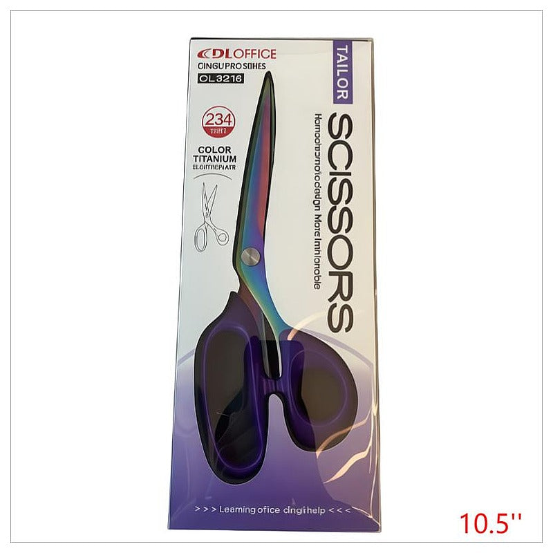 DLS-149 - TIJERAS DE SASTRE COLOR TITANIO 10.5'' (72/1)