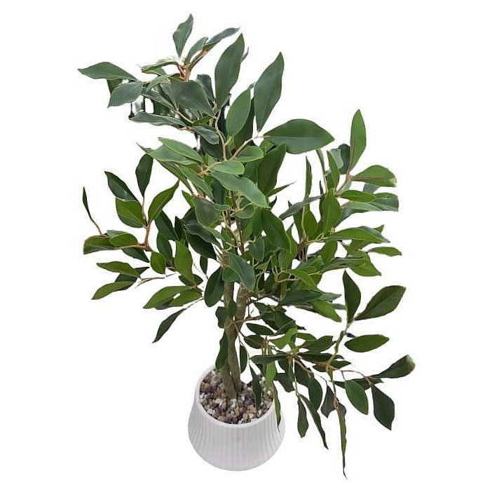 HG-YFF42 - PLANTA ARTIFICIAL EN MACETA BLANCA (20/1)
