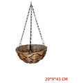 HG-HMV53 - MACETA COLGANTE DE MIMBRE 20*9*43 CM (150/1)